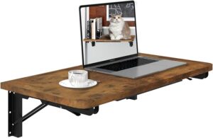Wall mount folding desk