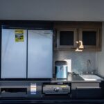 Travel Trailer with an Outdoor Kitchen