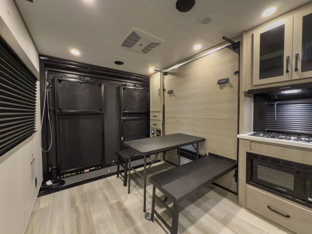 Front Living Toy Hauler