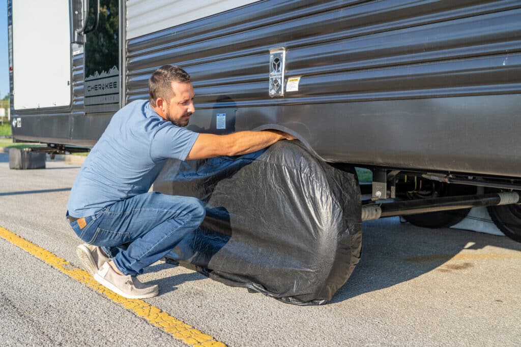 RV Tire Covers